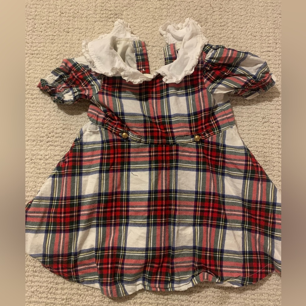 Janie & Jack kids plaid dress